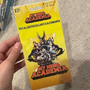 Nwt my hero academia decal